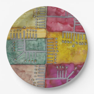 Hanukkah Lots A Menorahs Paper Plate