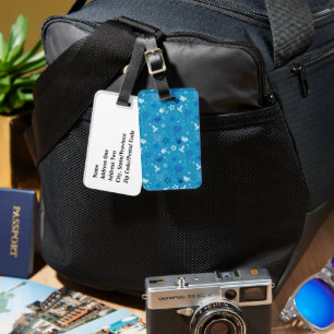 Hanukkah Luggage Tag
