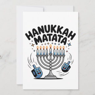 Hanukkah Matata Funny Jewish Hanukkah Announcement
