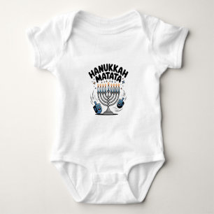 Hanukkah Matata Funny Jewish Hanukkah Baby Bodysuit