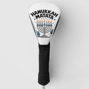 Hanukkah Matata Funny Jewish Hanukkah Golf Head Cover