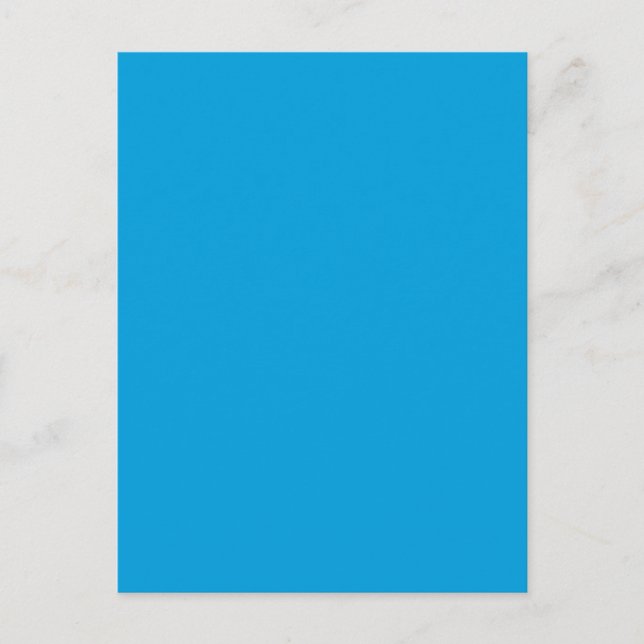 Hanukkah Medium Blue Sky Holiday Colour Background Postcard (Front)
