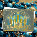 Hanukkah Menorah Drawing Yellow Blue Grey<br><div class="desc">Hanukkah Menorah Drawing Yellow Blue Grey</div>