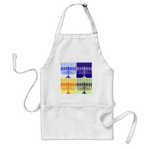 Hanukkah Menorah Standard Apron