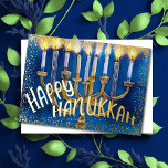 Hanukkah Menorah Watercolor Fun Joyful<br><div class="desc">Hanukkah Menorah Watercolor Fun Joyful</div>