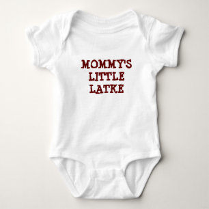 HANUKKAH MOMMY'S LITTLE LATKE BABY TODDLER CLOTHES BODYSUIT