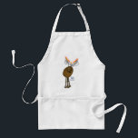 Hanukkah moose! standard apron<br><div class="desc">This little cartoon moose Menorah is wishing you a Moosed Happy Hanukkah!</div>