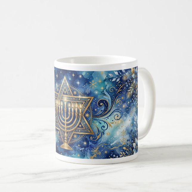 Hanukkah Mug (Front Right)