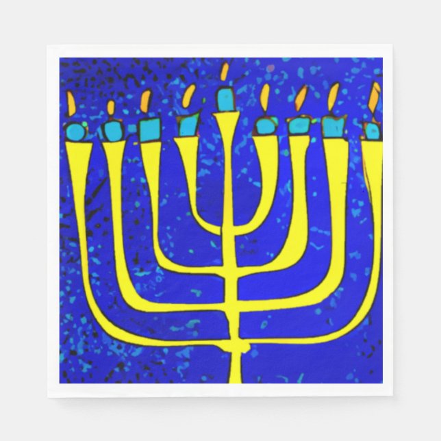 Hanukkah Napkin (Front)