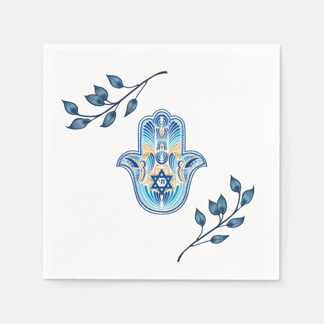 Hanukkah Napkin (Front)