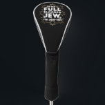 Hanukkah Not Full Blooded Jew Jewish Chanukah Golf Head Cover<br><div class="desc">Hanukkah Not Full Blooded Jew Jewish Chanukah</div>
