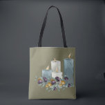 Hanukkah Olives and Candles  Tote Bag<br><div class="desc">Hanukkah Olives and Candles</div>