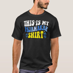 Hanukkah Pajamas This is My Pajamakah Chanukah Paj T-Shirt