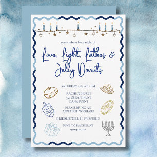 Hanukkah Party Invitation