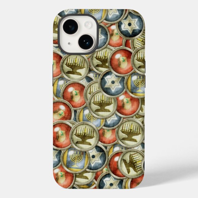 Hanukkah Phone Case (Back)