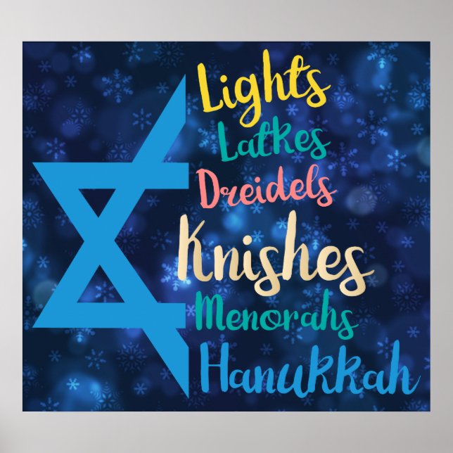 Hanukkah Poster (Front)