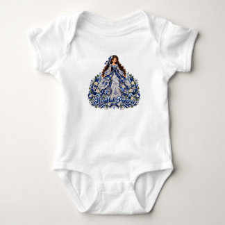 Hanukkah Princess Newborn Baby Bodysuit