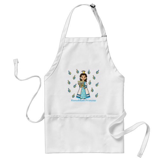 Hanukkah Princess Standard Apron (Front)
