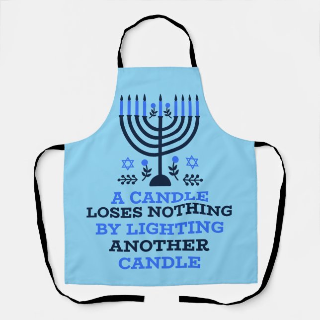 Hanukkah Quote Apron (Front)