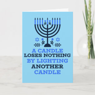 Hanukkah Quote Hanukkah Card 