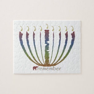 Hanukkah - remember jigsaw puzzle