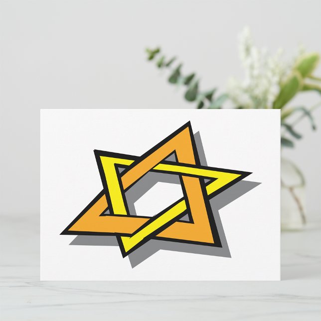 Hanukkah Star Invitations (Creator Uploaded)
