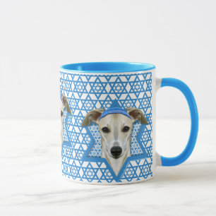 Hanukkah Star of David - Whippet Mug