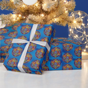 Hanukkah Star of David Wrapping Paper Gift Wrap