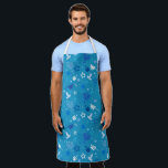 Hanukkah Stars Apron<br><div class="desc">This cute Hanukkah star pattern is an eye-catcher! It's a fun and funky way to dress up decor,  gifts,  apparel,  and household items for the occasion. Check out my store for more pattern items and gift ideas,  or combine items to create an interesting gift package!</div>