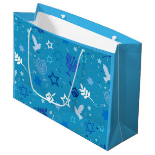 Hanukkah Stars Gift Bag