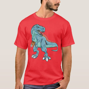 Hanukkah T Rex Menorasaurus Dinosaur Chanukah Boys T-Shirt