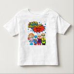 Hanukkah Toddler T-Shirt<br><div class="desc">"Happy Hanukkah" Personalised Toddler T-Shirt.  Personalise with your favourite font style,  size,  colour and wording. (Zazzle can help you with text box,  if needed. Simply call them at 877-893-8935.)</div>