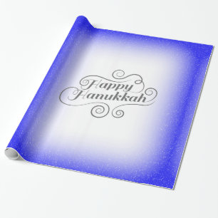 Hanukkah Warm Reflections Wrapping Paper
