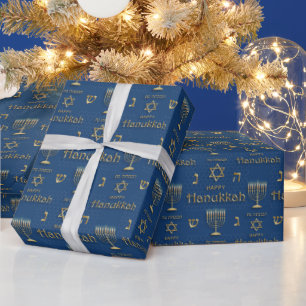 Hanukkah Wrapping Paper