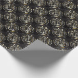 Hanukkah Wrapping Paper<br><div class="desc">Hanukkah Wrapping Paper with Menorah Hanukkah is a Jewish holiday which celebrates the victory of the Maccabees over the larger Syrian army. ... The Hebrew word hanukkah means rededication. The hanukkiah (or Hanukkah menorah) is a candle holder, an important Hanukkah symbol Make sure every gift you give has a layer...</div>