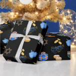 Hanukkah Wrapping Paper Party Supplies<br><div class="desc">Hanukkah Wrapping Paper Party Supplies</div>