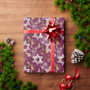 Hanukkah Wrapping Paper Party Supplies