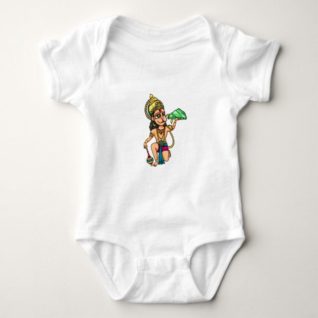 Hanuman Baby Bodysuit (Front)
