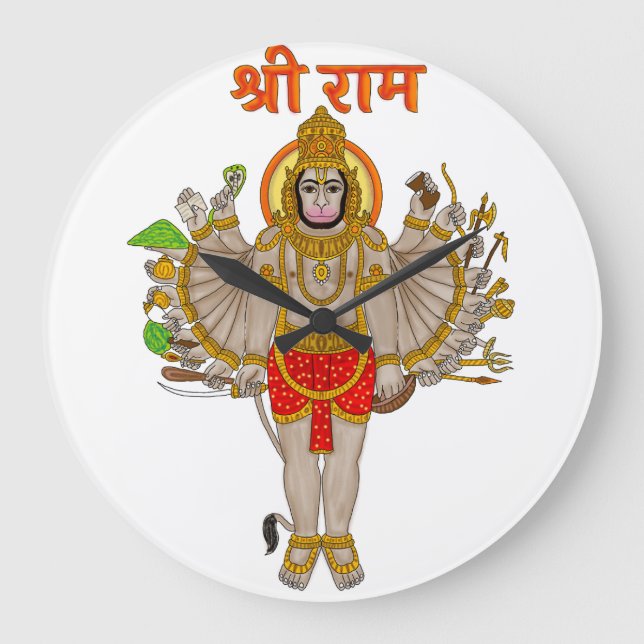 Hanuman Clock (Front)
