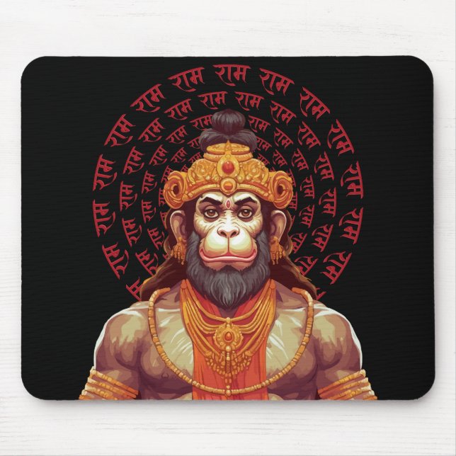 Hanuman Mousepad (Front)