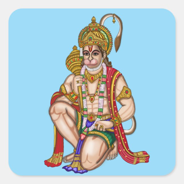 Hanuman Sticker (Front)