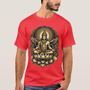 Hanuman: The Radiant Protector in Divine Harmony T-Shirt