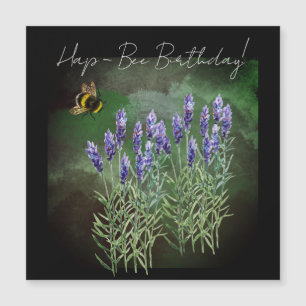 Hap - Bee Birthday Magnetic Invitation