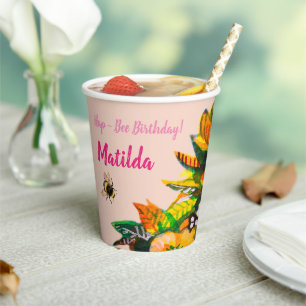Hap - Bee Birthday Paper Cups