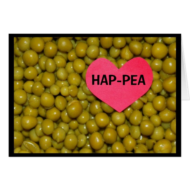 HAP-PEA BIRTHDAY! (Front Horizontal)