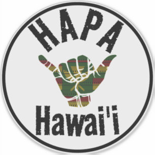 HAPA HAWAII TRIBAL Kānaka Maoli SHAKA