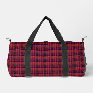 Hapa Plaid Orange 1974, Duffle Bag