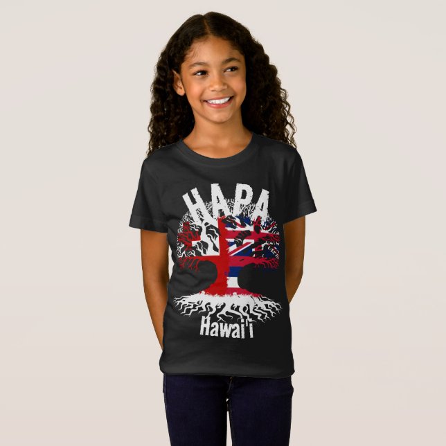 HAPA TONGA HAWAII ROOTS T-Shirt (Front Full)