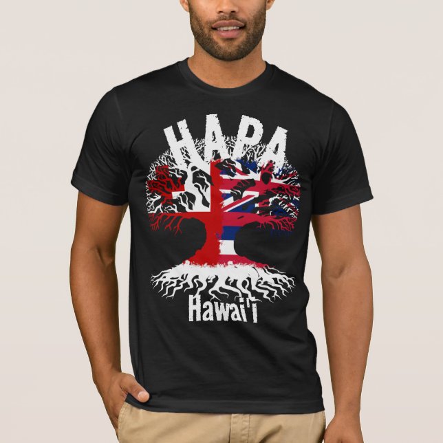 HAPA TONGA HAWAII ROOTS T-Shirt (Front)