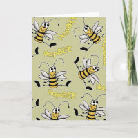 HapBEE Bee Collage Birthday